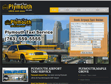 Tablet Screenshot of airporttaxiplymouthmn.com